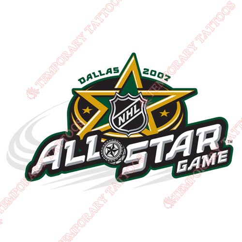 NHL All Star Game Customize Temporary Tattoos Stickers NO.33